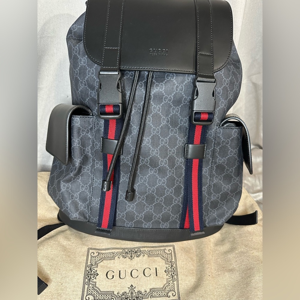 Gucci Black Backpack